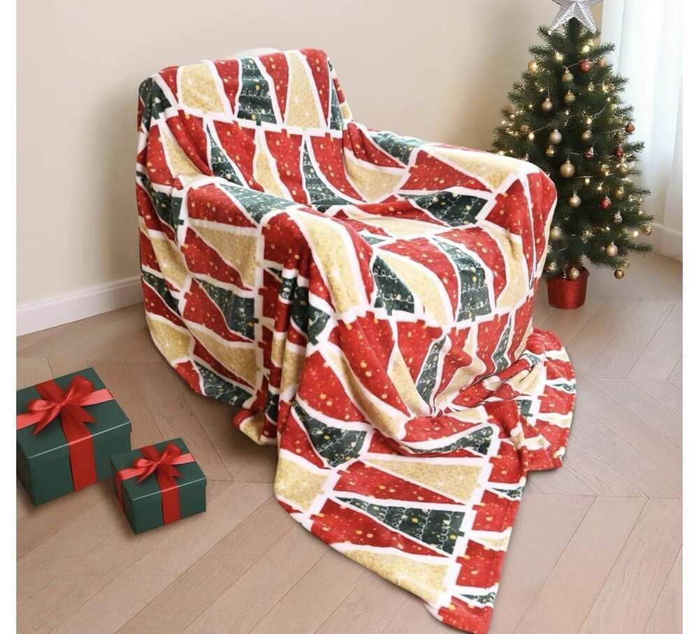 Gogreen Cozy Blanket - 300 GSM Flannel Queen Size for Home Decoration - Picture 2 of 3